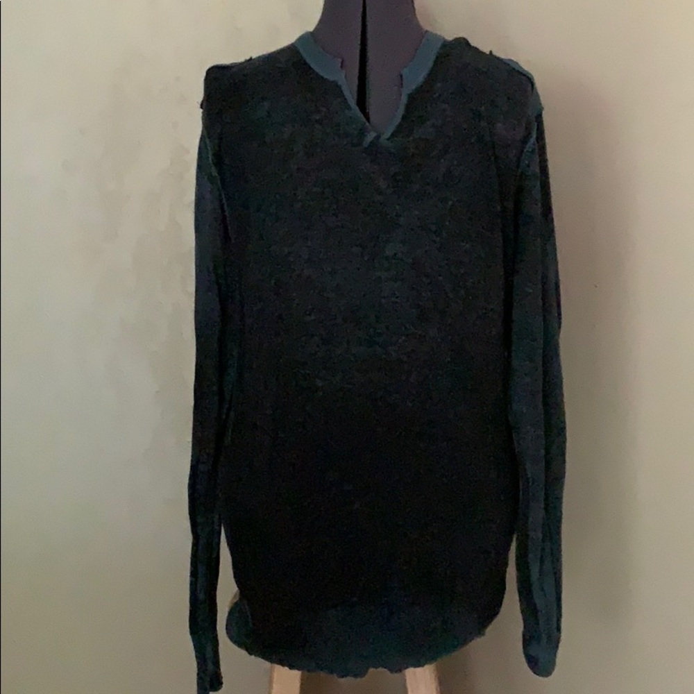 Guess Green/Black Lightweight Sweater
